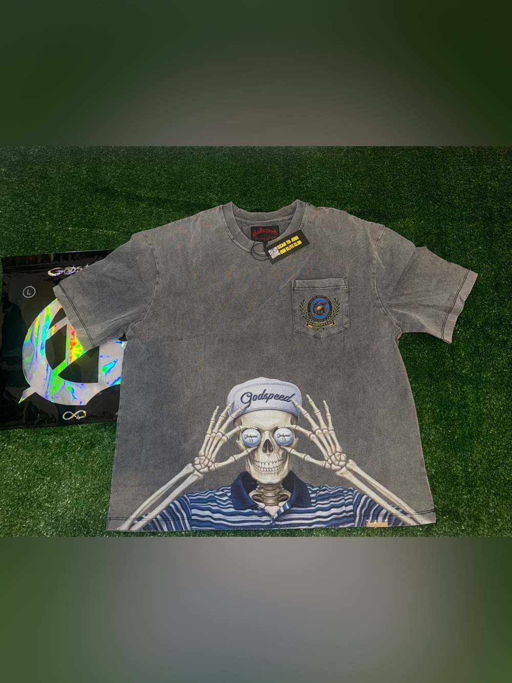 Godspeed Golf Days Pocket Tee